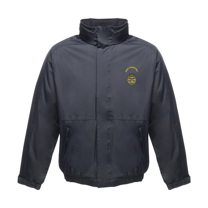HMS Churchill Regatta Waterproof Jacket With Hood