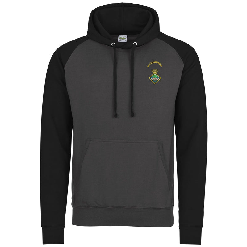 HMS Collingwood Contrast Hoodie
