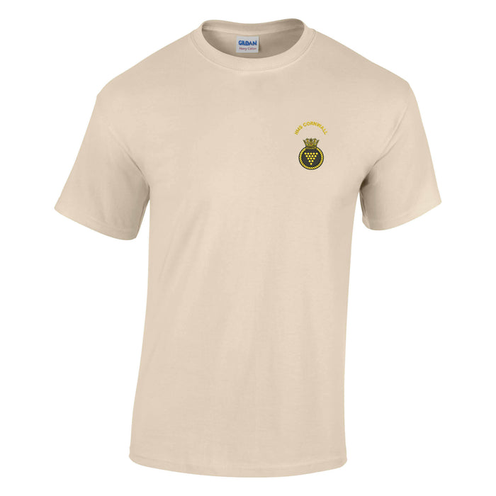 HMS Cornwall Cotton T-Shirt