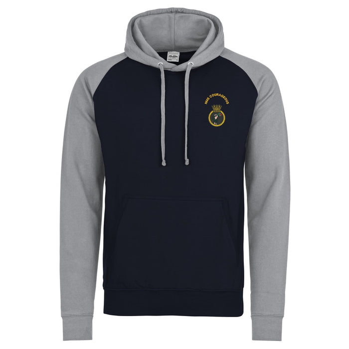 HMS Courageous Contrast Hoodie