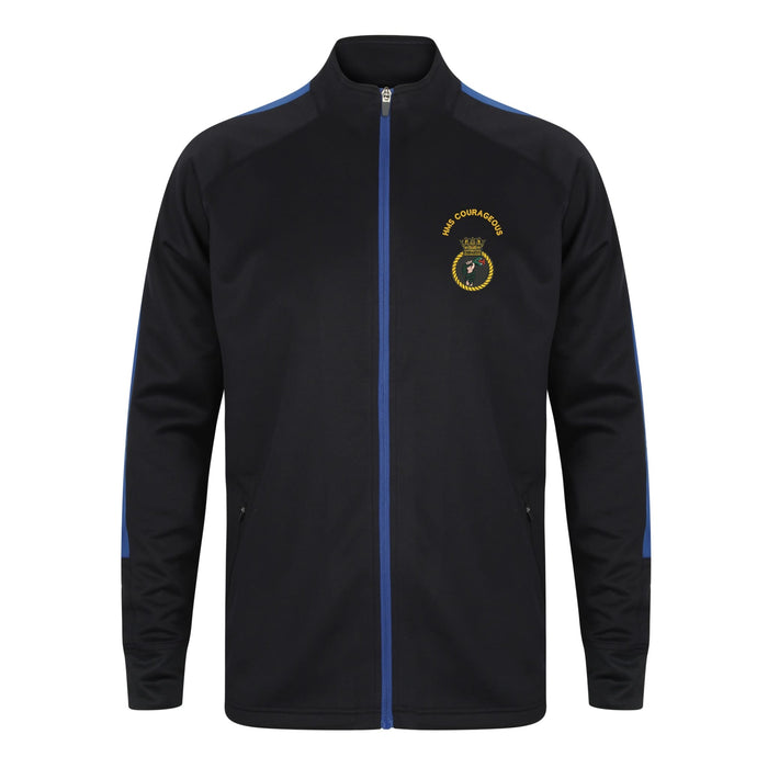 HMS Courageous Knitted Tracksuit Top