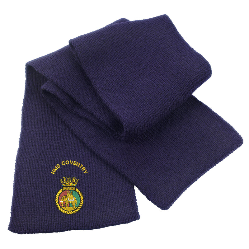HMS Coventry Heavy Knit Scarf