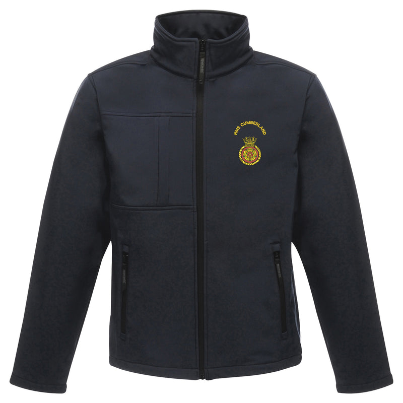 HMS Cumberland Regatta Softshell Jacket