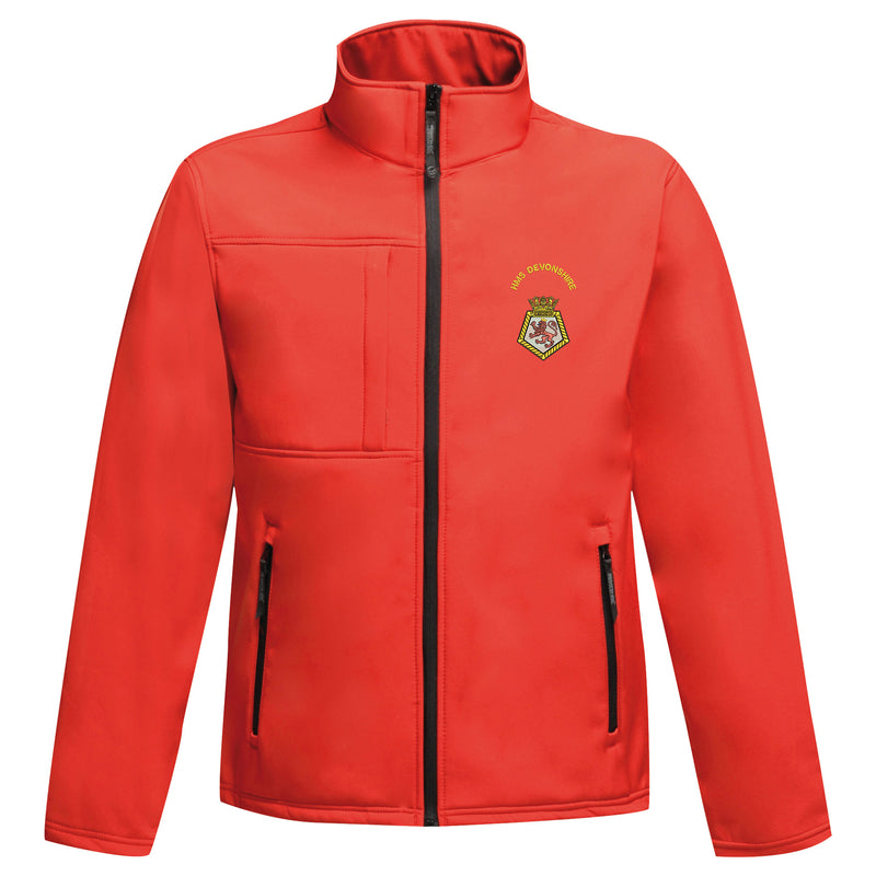 HMS Devonshire Regatta Softshell Jacket