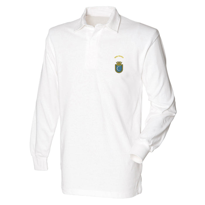 HMS Diana Long Sleeve Rugby Shirt