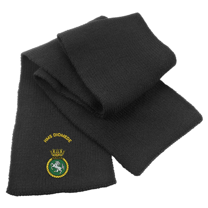 HMS Diomede Heavy Knit Scarf