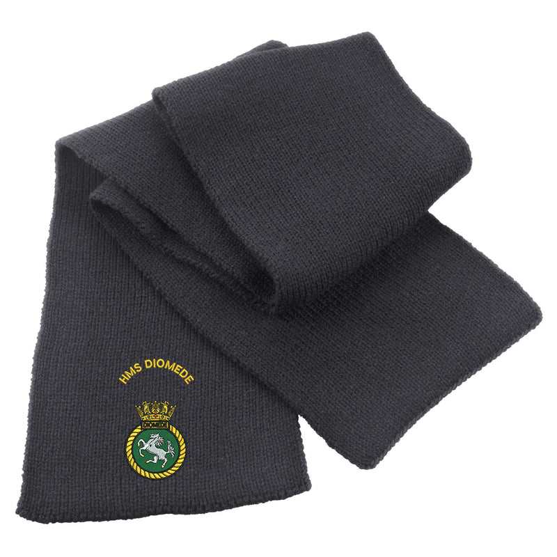 HMS Diomede Heavy Knit Scarf