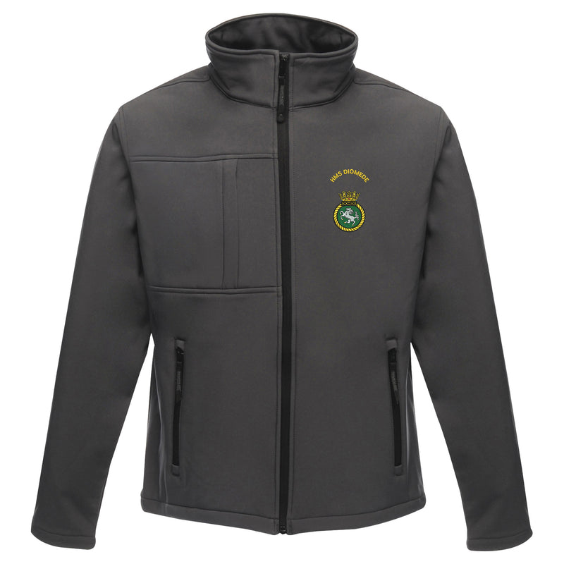 HMS Diomede Regatta Softshell Jacket