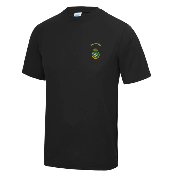 HMS Diomede Polyester T-Shirt