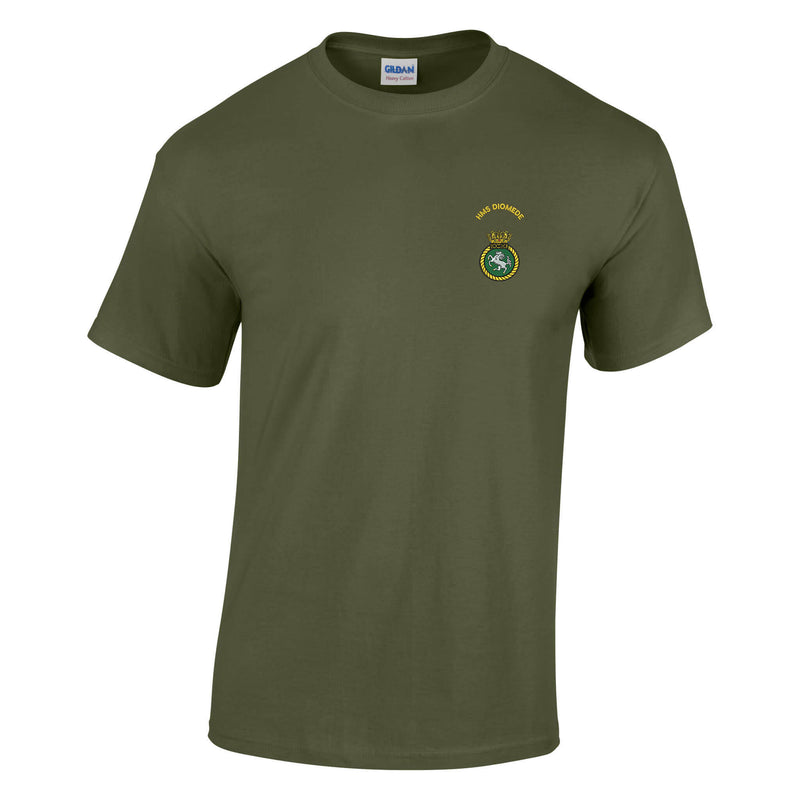 HMS Diomede Cotton T-Shirt