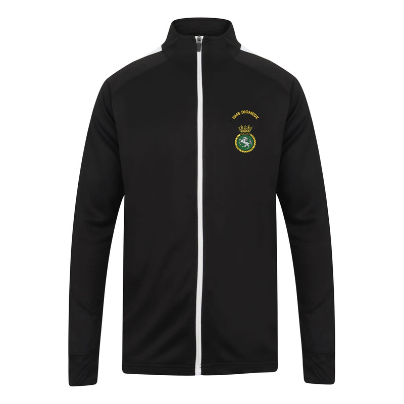 HMS Diomede Knitted Tracksuit Top
