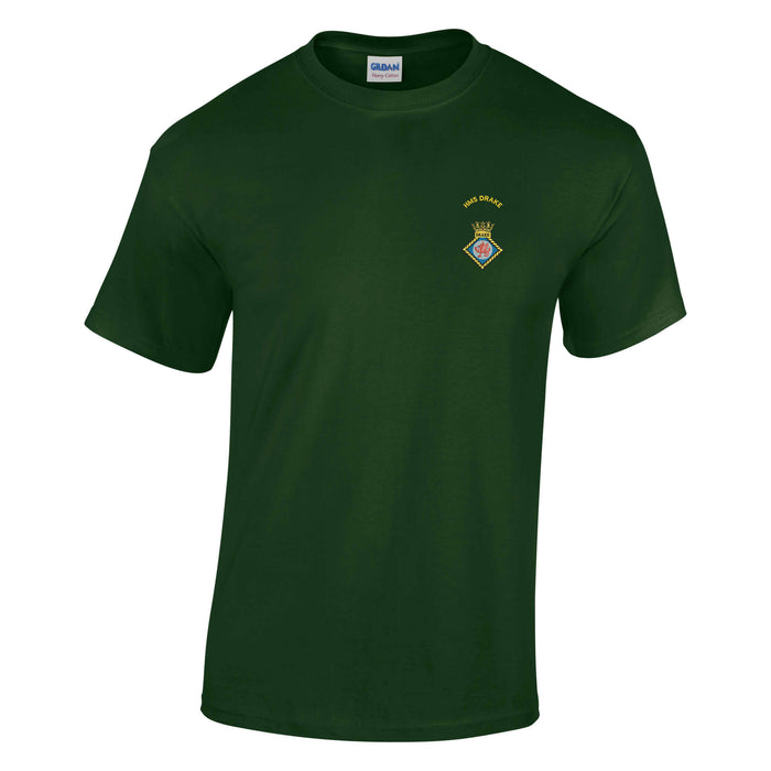 HMS Drake Cotton T-Shirt