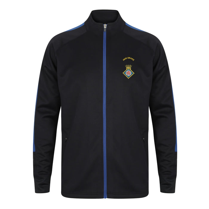 HMS Drake Knitted Tracksuit Top