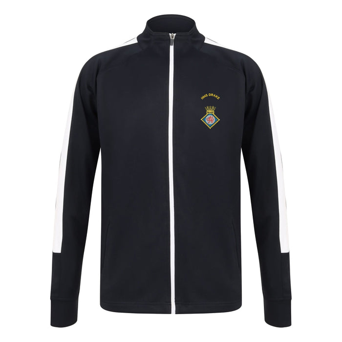 HMS Drake Knitted Tracksuit Top