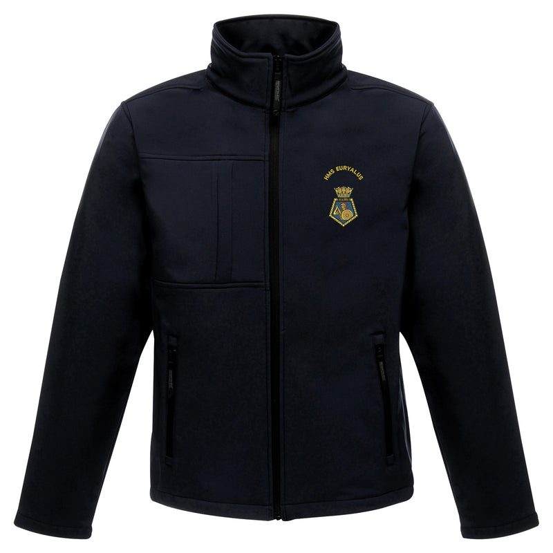 HMS Euryalus Regatta Softshell Jacket