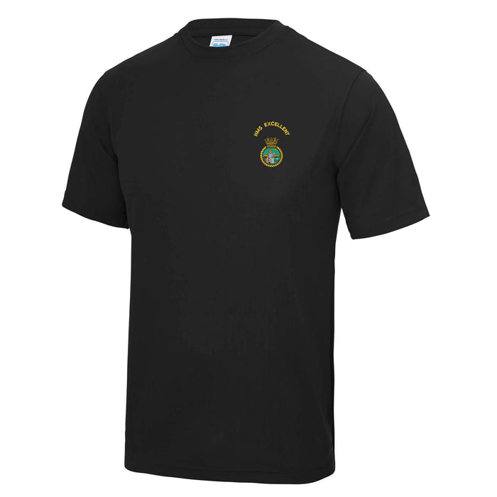 HMS Excellent Polyester T-Shirt