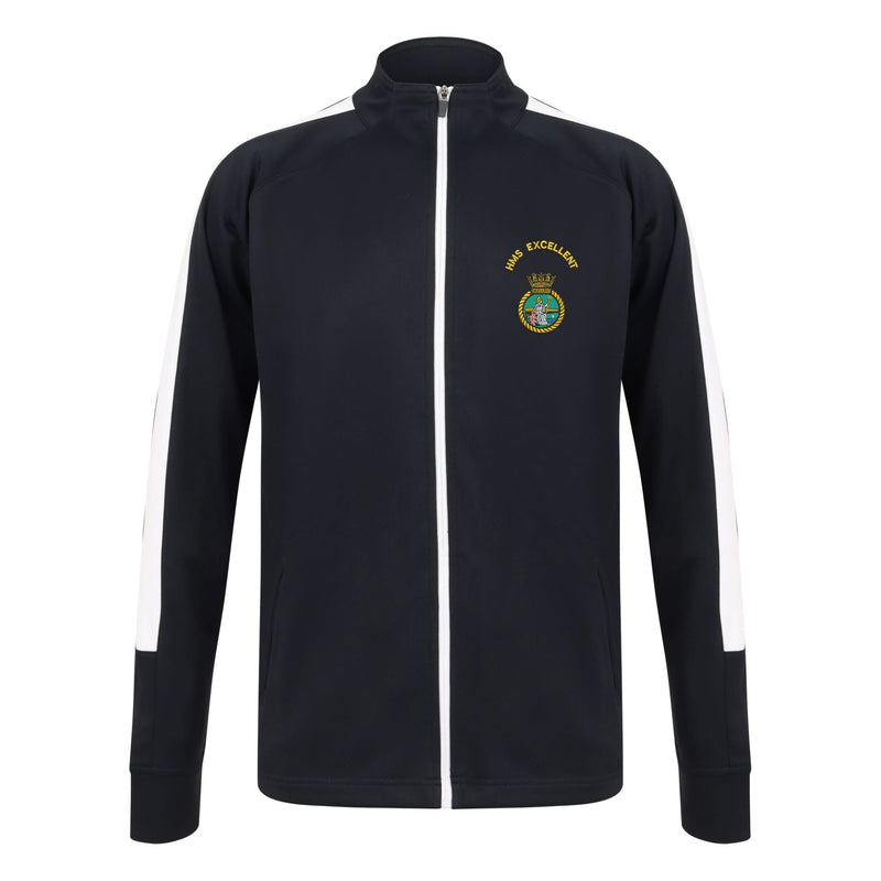 HMS Excellent Knitted Tracksuit Top