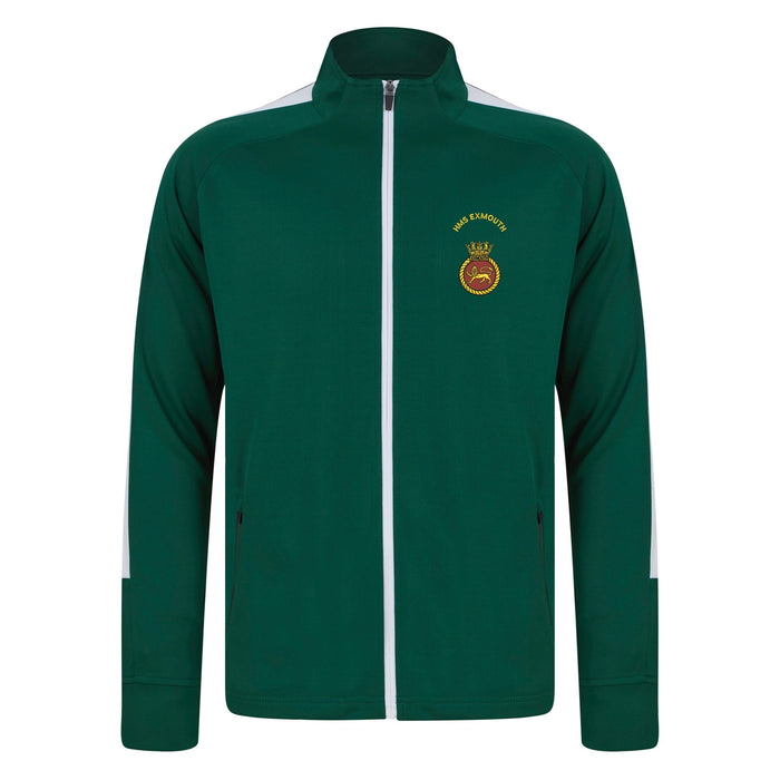 HMS Exmouth Knitted Tracksuit Top