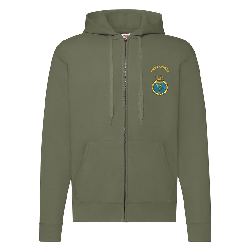 HMS Express Zipped Hoodie