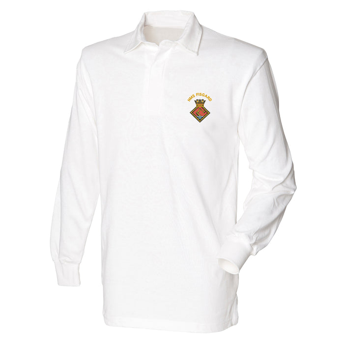HMS Fisgard Long Sleeve Rugby Shirt