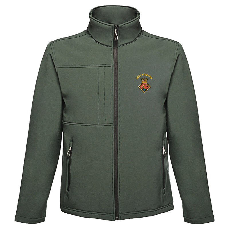 HMS Fisgard Regatta Softshell Jacket