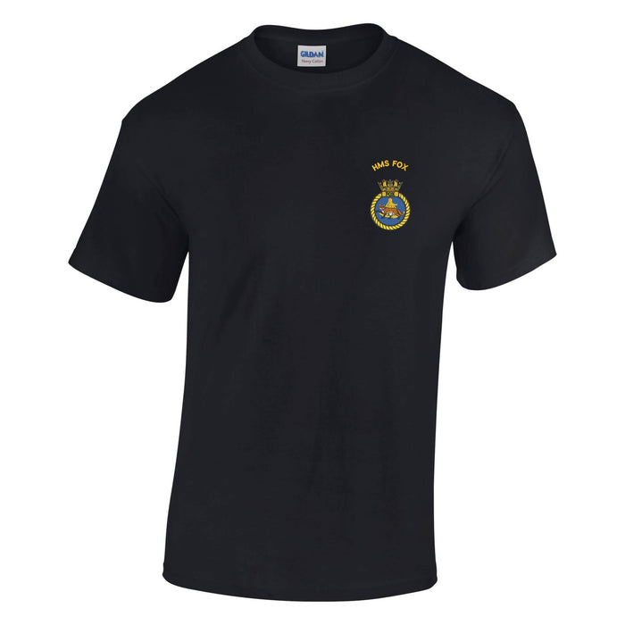 HMS Fox Cotton T-Shirt