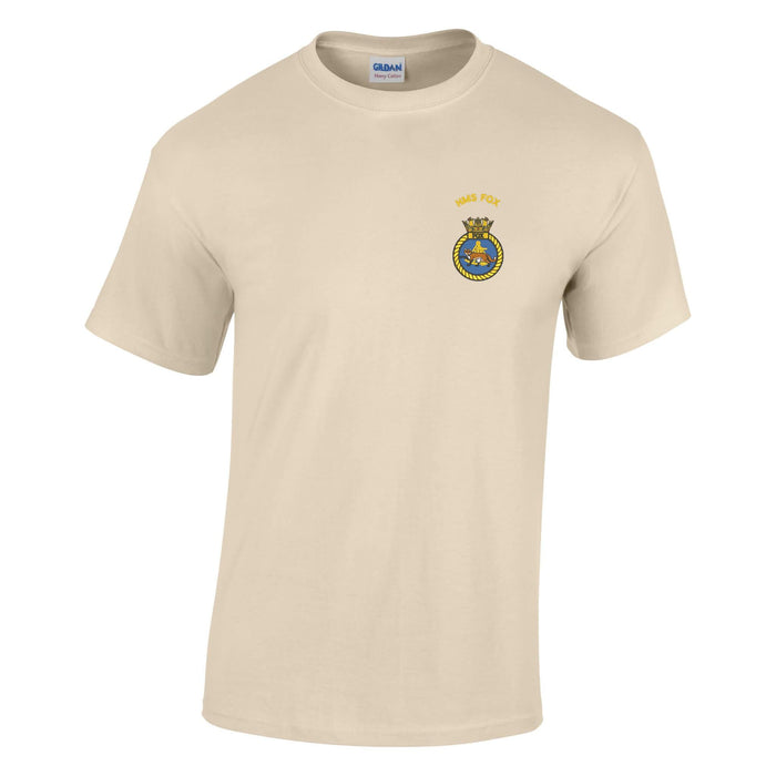HMS Fox Cotton T-Shirt
