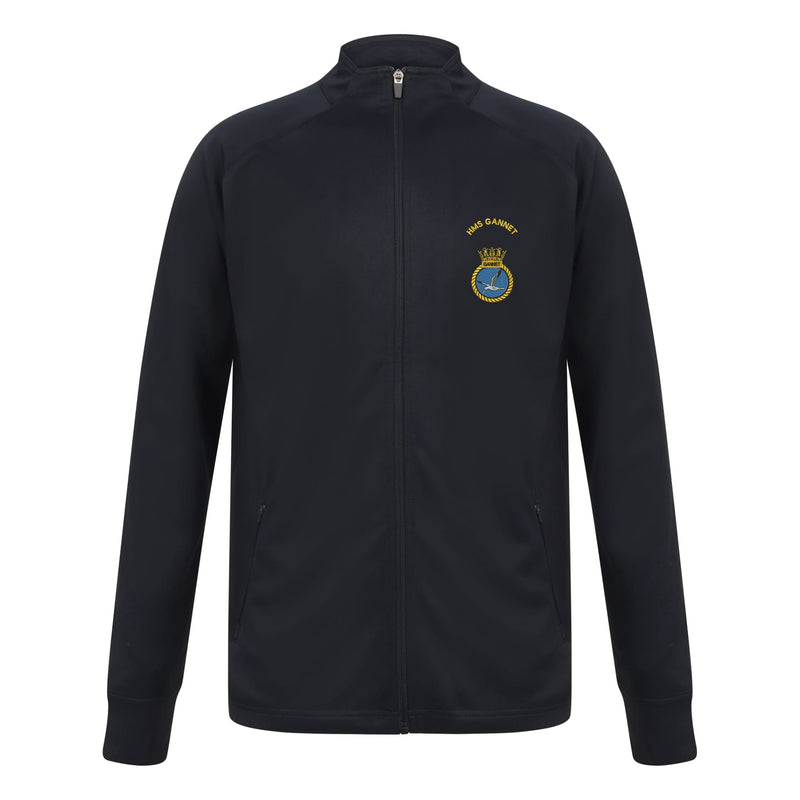 HMS Gannet Knitted Tracksuit Top
