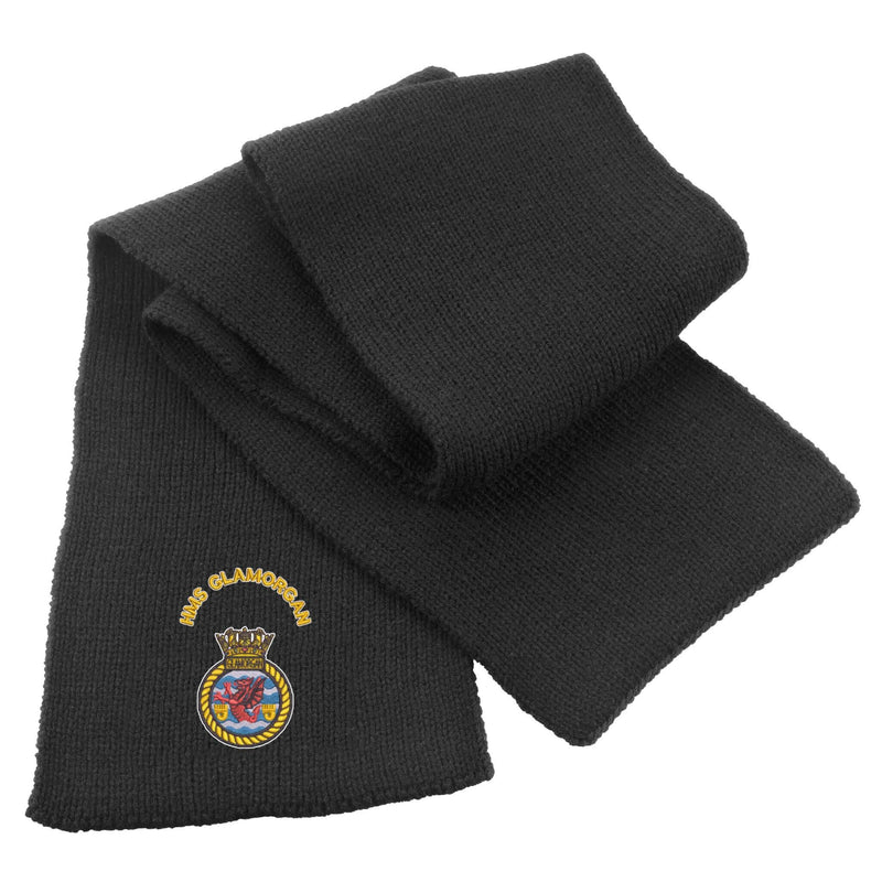 HMS Glamorgan Heavy Knit Scarf