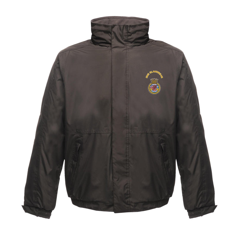 HMS Glamorgan Regatta Waterproof Jacket With Hood