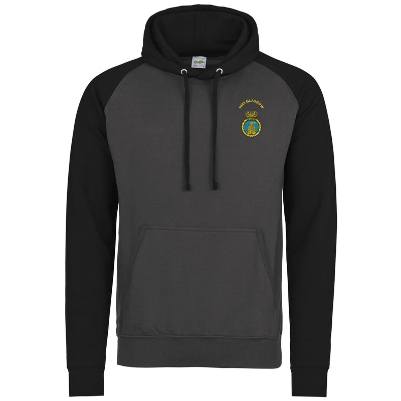 HMS Glasgow Contrast Hoodie