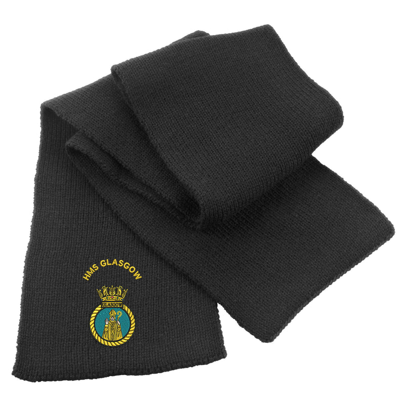 HMS Glasgow Heavy Knit Scarf
