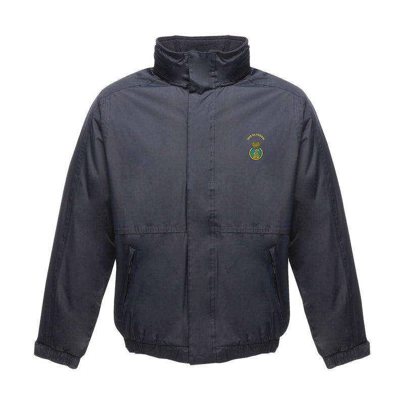 HMS Glasgow Regatta Waterproof Jacket With Hood
