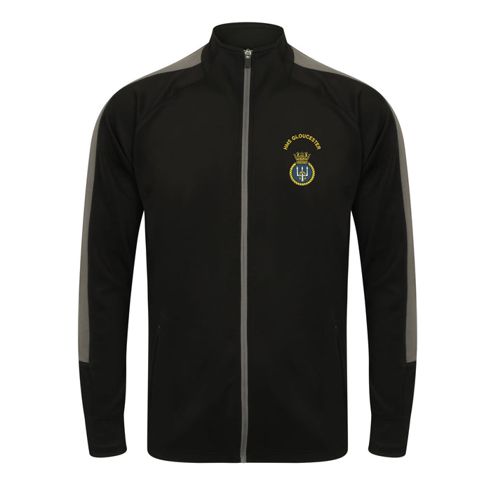 HMS Gloucester Knitted Tracksuit Top