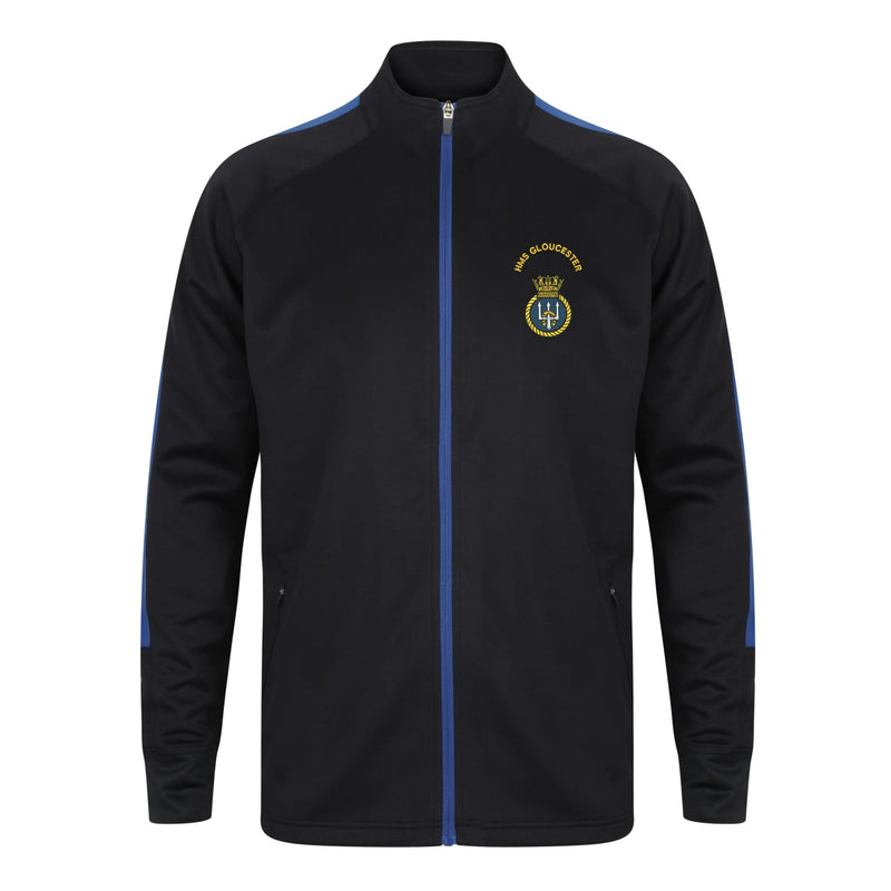 HMS Gloucester Knitted Tracksuit Top
