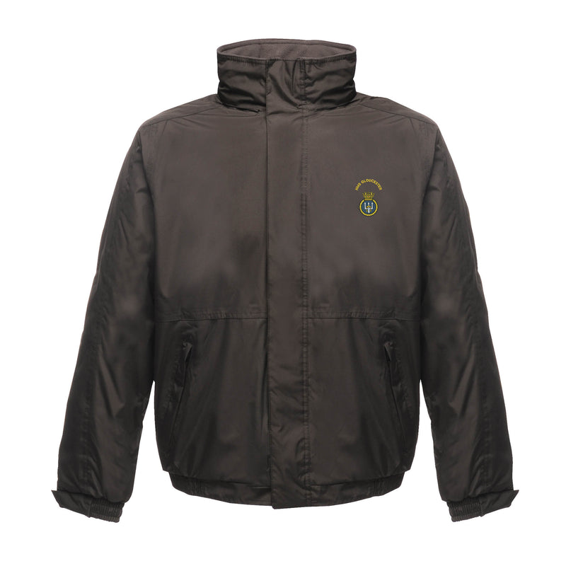 HMS Gloucester Regatta Waterproof Jacket With Hood