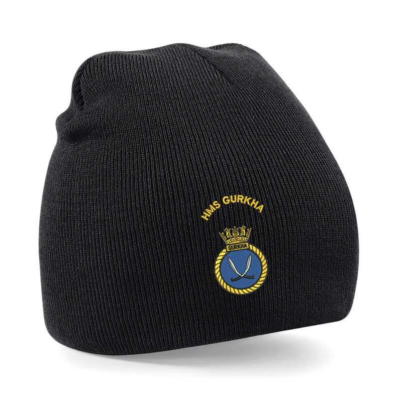 HMS Gurkha Beanie Hat