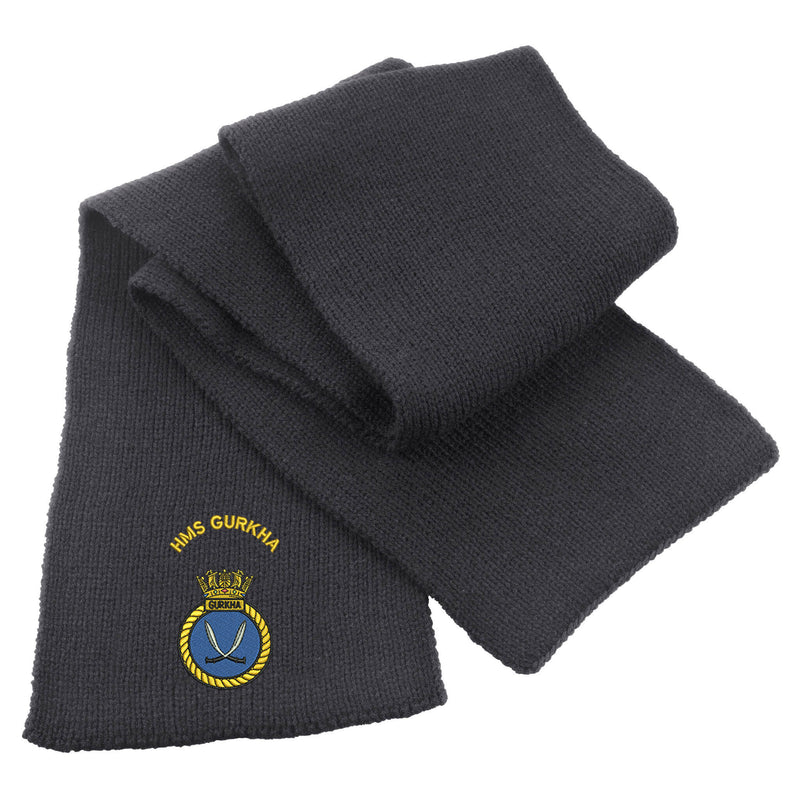 HMS Gurkha Heavy Knit Scarf
