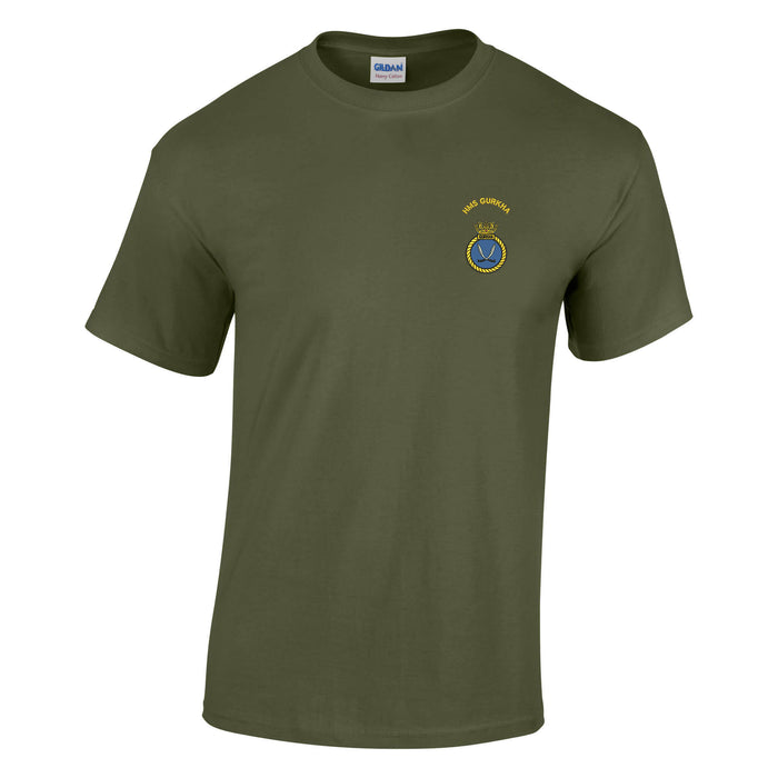 HMS Gurkha Cotton T-Shirt