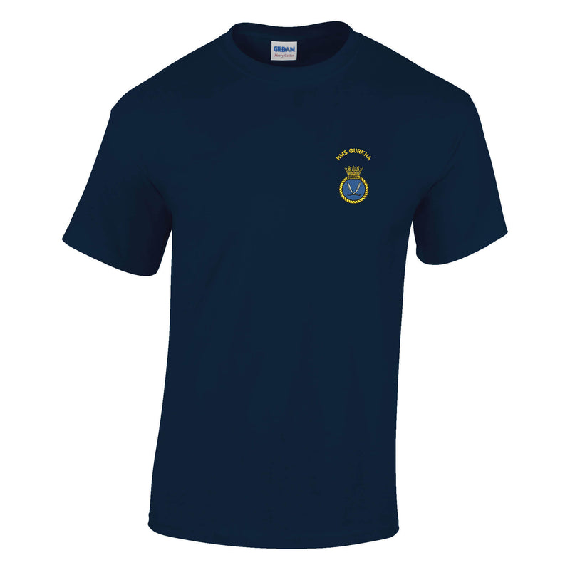 HMS Gurkha Cotton T-Shirt
