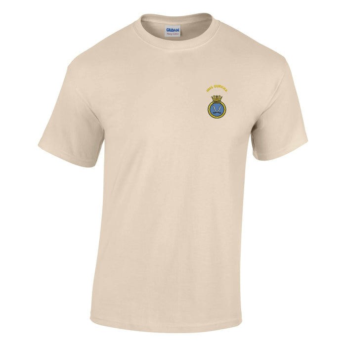 HMS Gurkha Cotton T-Shirt