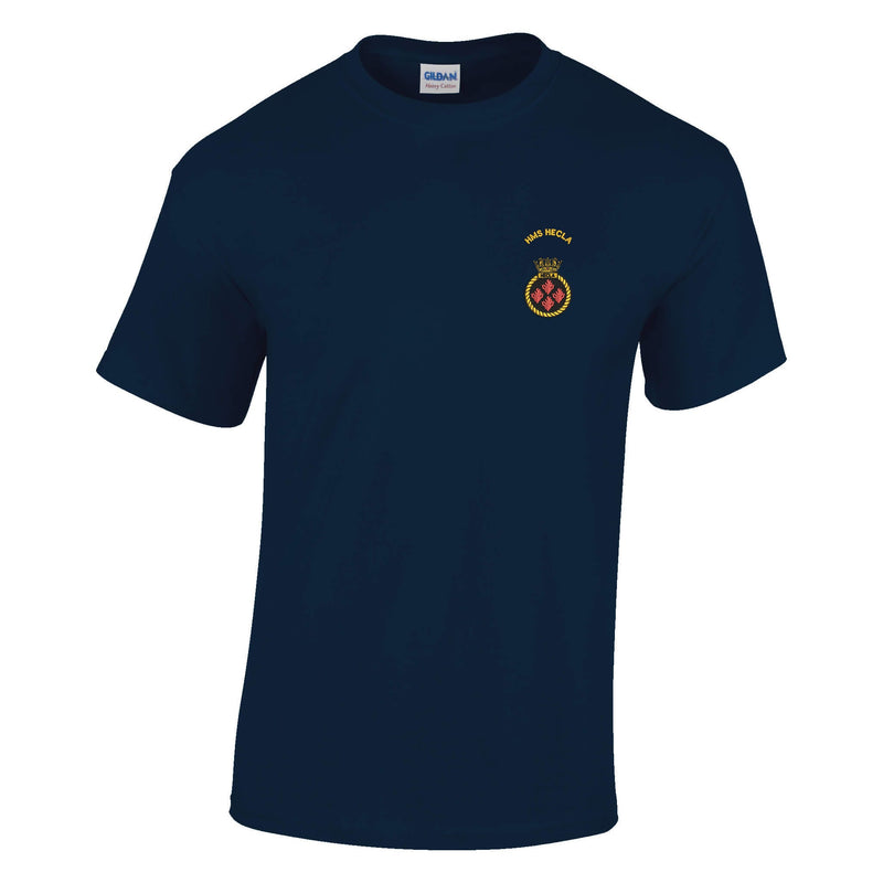 HMS Hecla Cotton T-Shirt