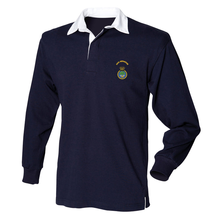 HMS Hermione Long Sleeve Rugby Shirt