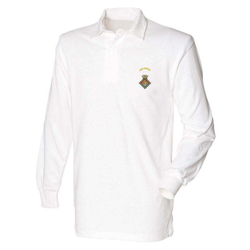 HMS Heron Long Sleeve Rugby Shirt