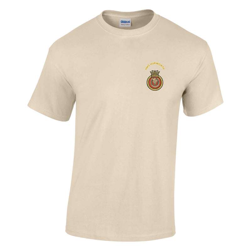 HMS Hurworth Cotton T-Shirt