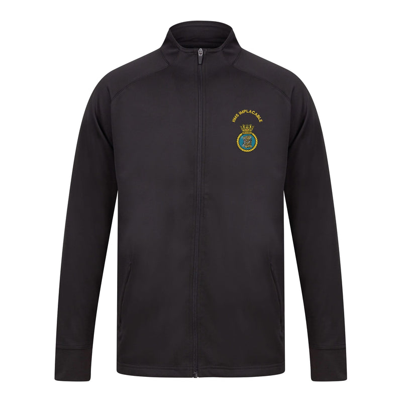 HMS Implacable Knitted Tracksuit Top