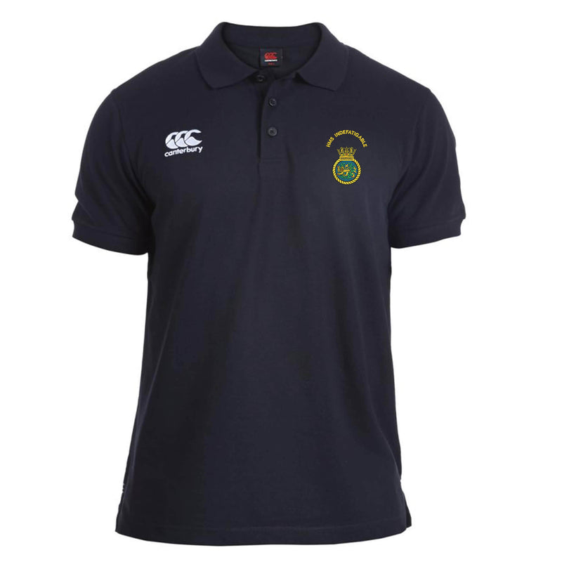 HMS Indefatigable Canterbury Rugby Polo