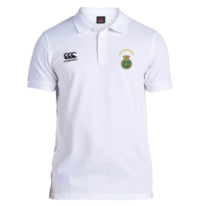 HMS Indefatigable Canterbury Rugby Polo