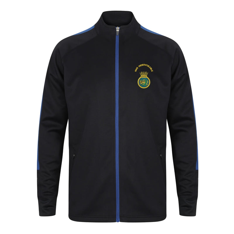 HMS Indefatigable Knitted Tracksuit Top