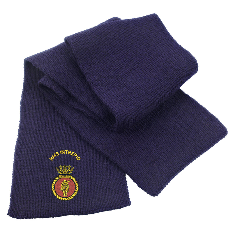 HMS Intrepid Heavy Knit Scarf